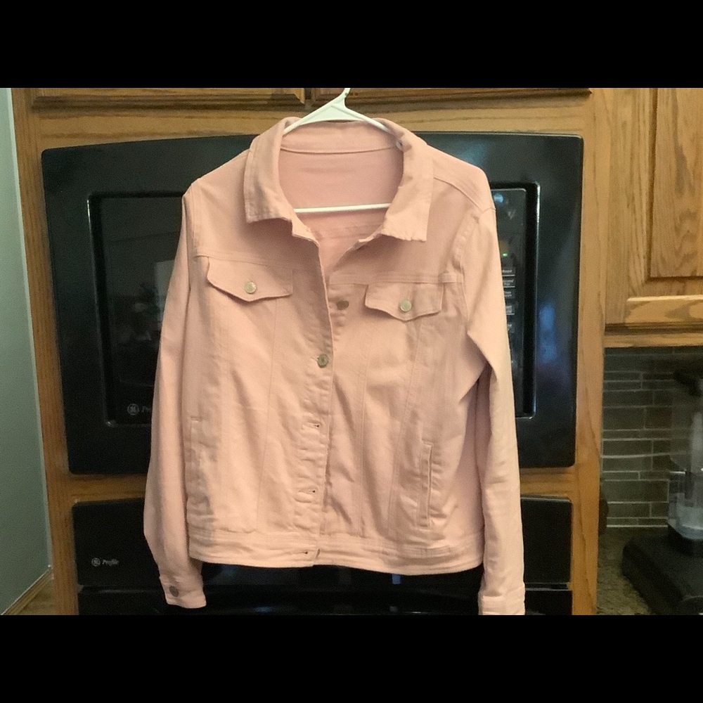 Pink Jean Jacket